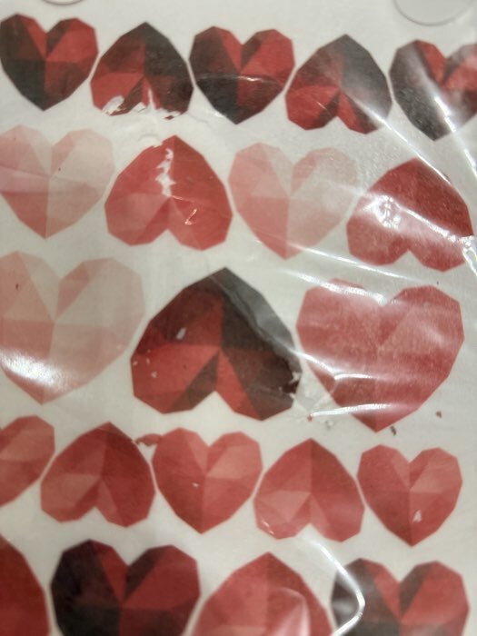 Фотография покупателя товара Вафельные картинки для украшения десертов и тортов «Сердечки», А5 - Фото 2