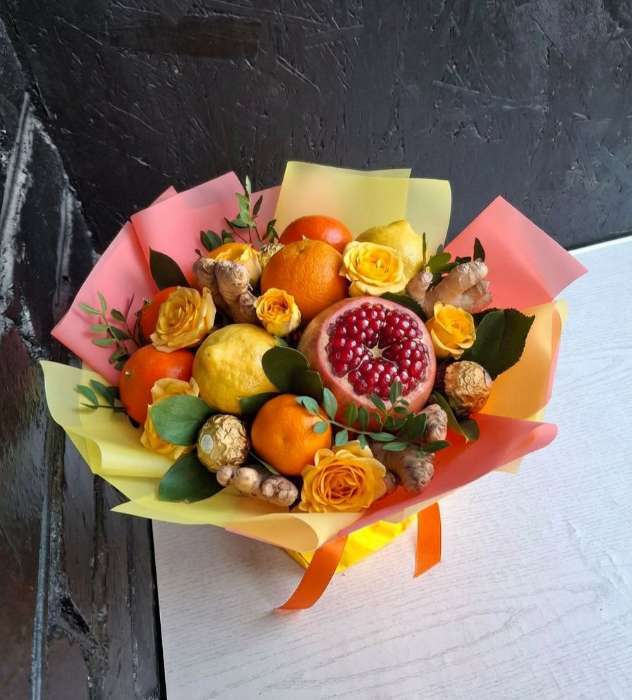 Фотография покупателя товара Пленка матовая для цветов и букетов, розовая, 0.58×10 м - Фото 1