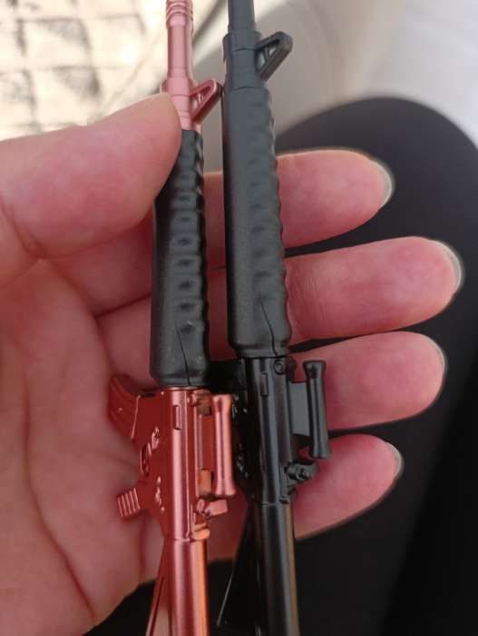 Фотография покупателя товара Ручка-прикол Calligrata «Автомат», синий стержень, шариковая, МИКС - Фото 23