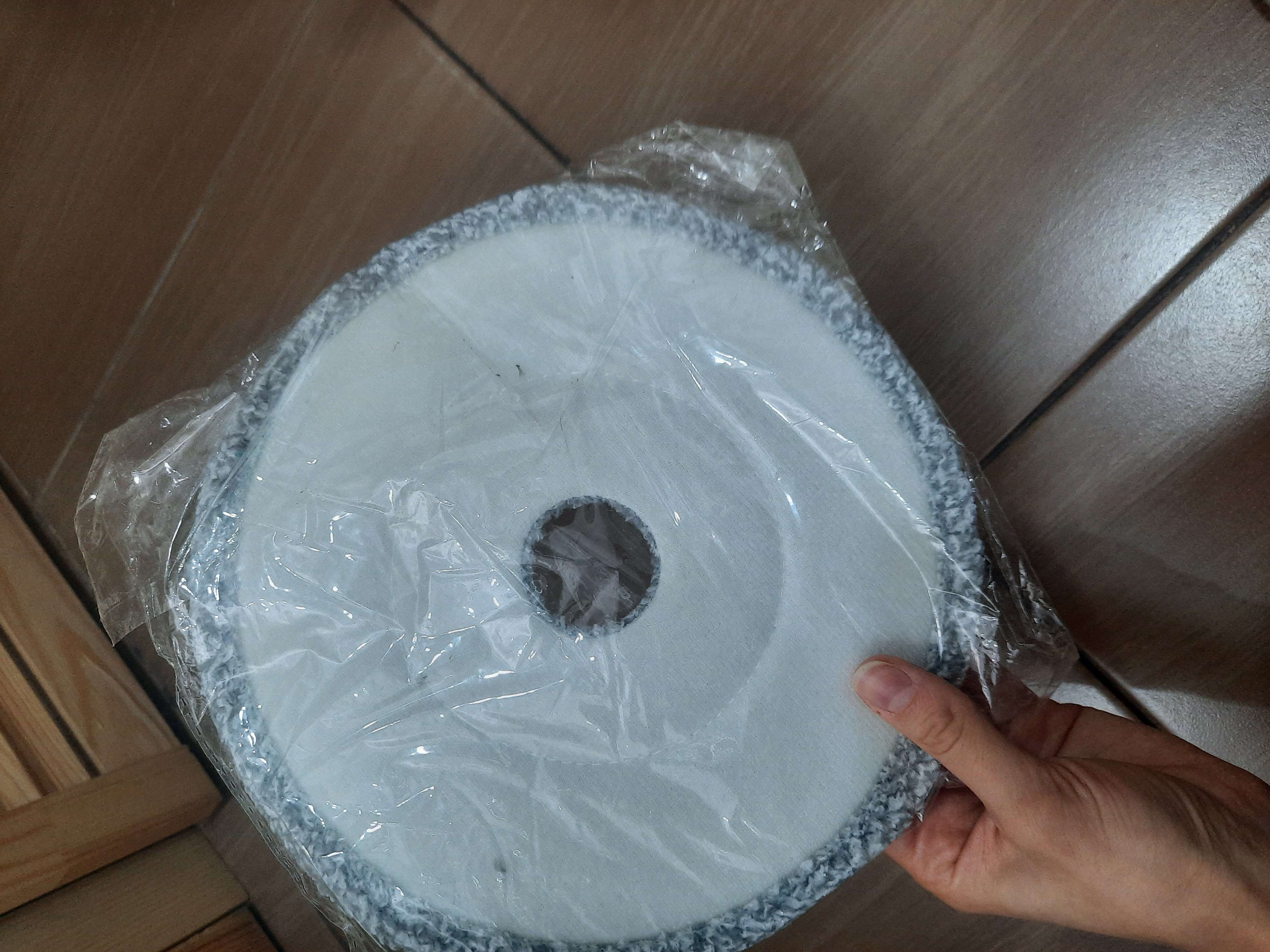 Фотография покупателя товара Насадка к набору для плоской швабры, d=23 см, комплектующие к набору, микрофибра, цвет серый - Фото 1