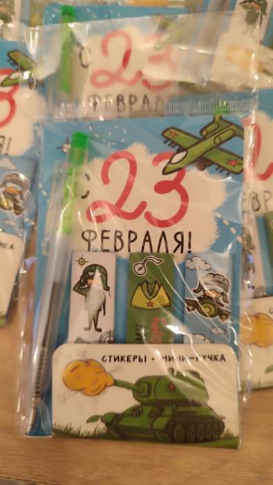 Фотография покупателя товара Подарочный набор, мини ручка, стикеры-закладки 20 л. «Весна» - Фото 2