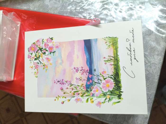 Фотография покупателя товара Коробка - книга подарочная «С любовью для тебя», 27×19.5×8 см - Фото 4