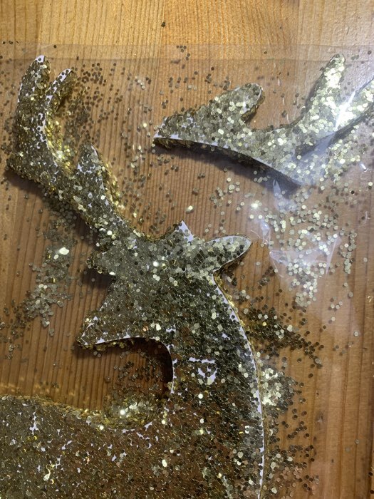 Фотография покупателя товара Декор новогодний «Яркий олень» золотой, 6×14×24 см - Фото 21