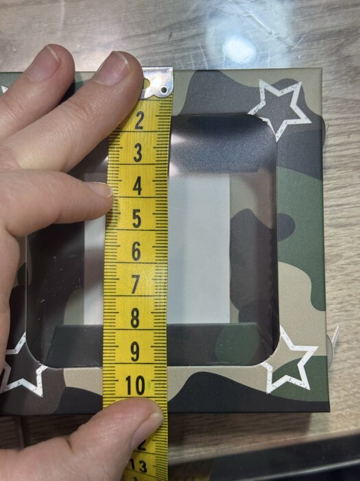 Фотография покупателя товара Коробка для 4 конфеты, «Камуфляж» 12.6×12.6×3.5 см - Фото 10