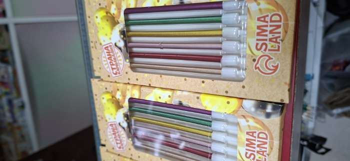 Фотография покупателя товара Свечи в торт коктейльные «Шайн», 6 шт., 10 см, металлик - Фото 14