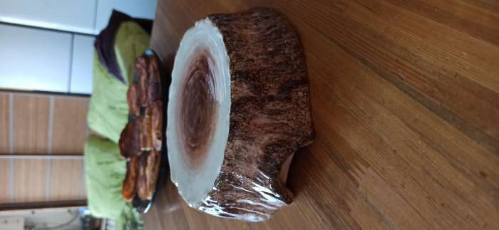 Фотография покупателя товара Блюдо для подачи Magistro Wood, 20.5×18.7×5.5 см, фарфор, коричневое - Фото 1