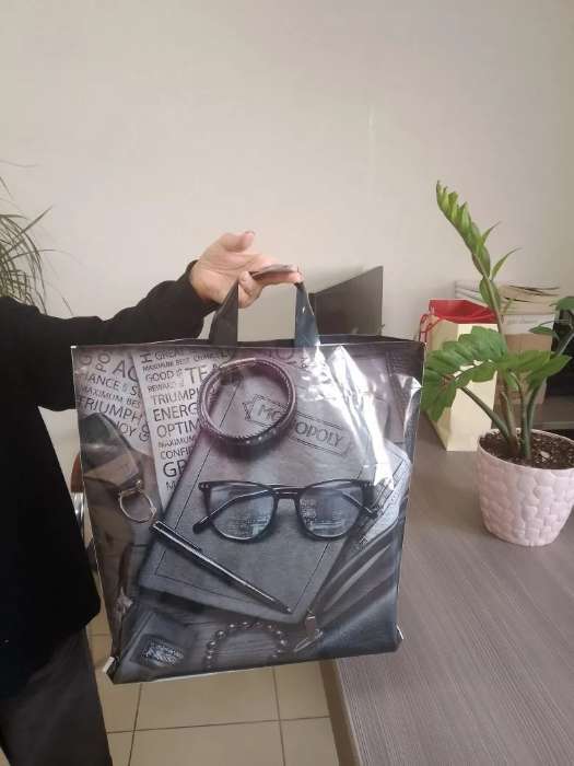 Фотография покупателя товара Пакет «Парус», полиэтиленовый с петлевой ручкой, 38×42 + 3 см, 37 мкм - Фото 1