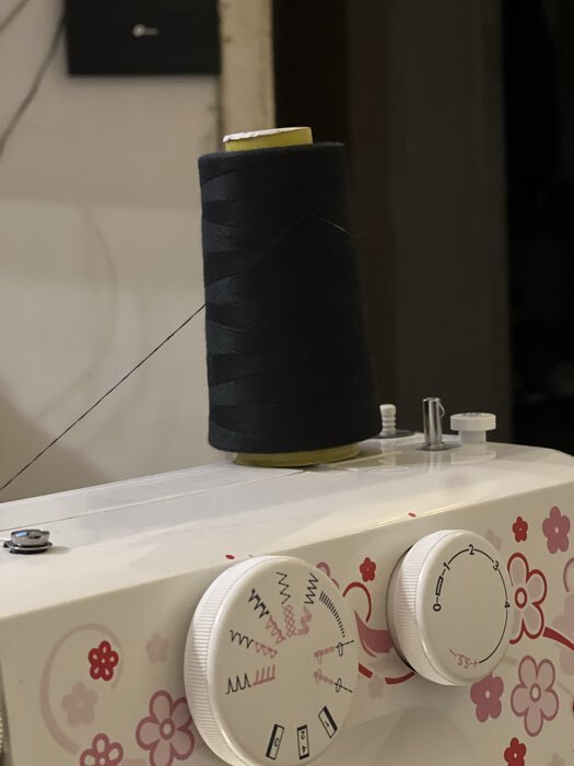 Фотография покупателя товара Нитки 40/2, 2700 м, белые - Фото 1