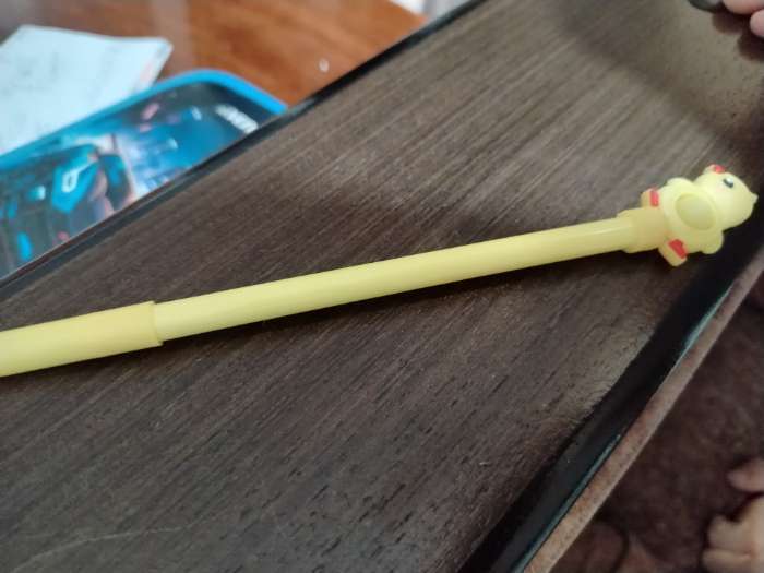 Фотография покупателя товара Ручка-прикол Calligrata «Зверьки», синий стержень, гелевая, МИКС - Фото 3