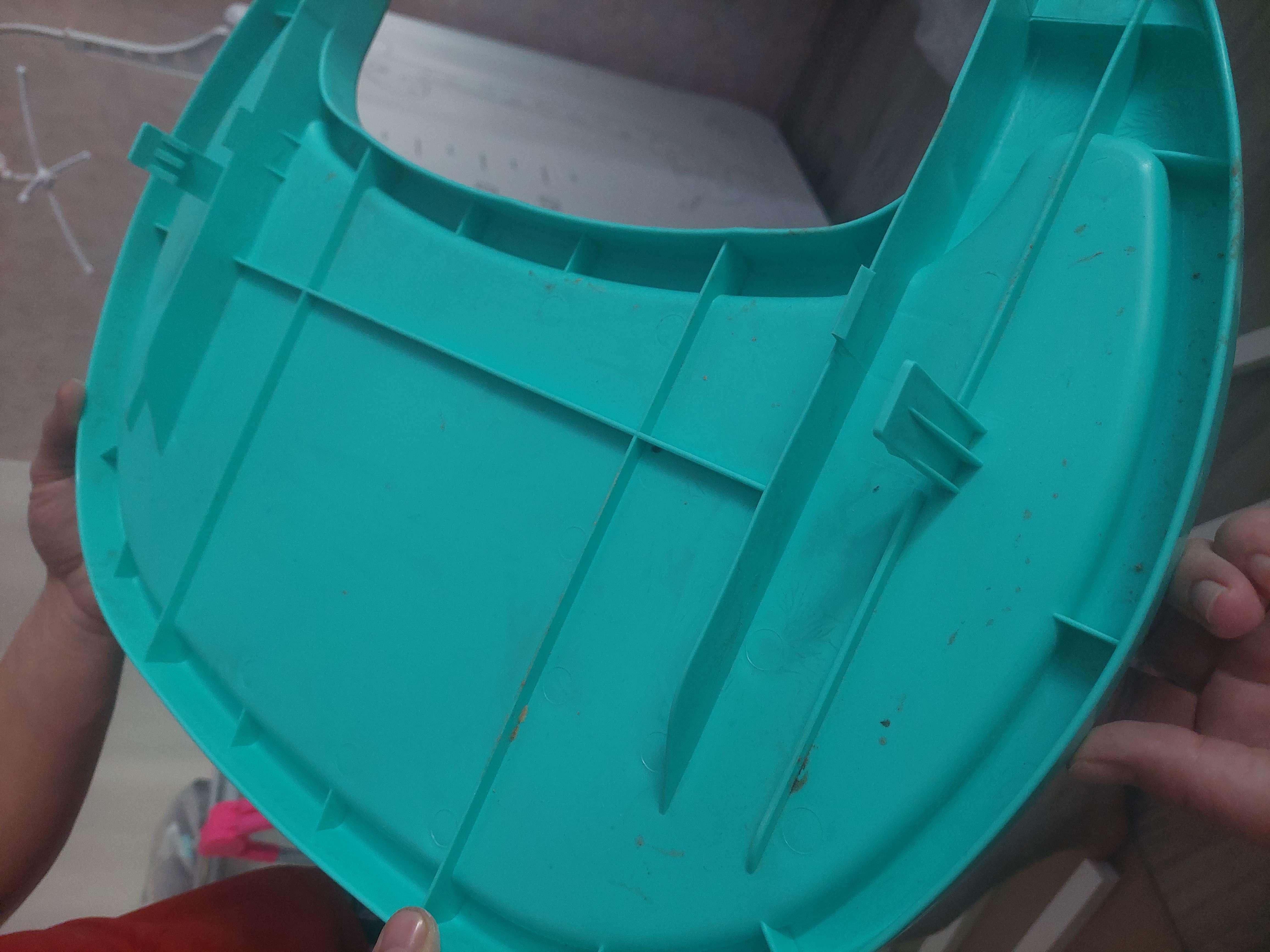 Фотография покупателя товара Стульчик трансформер для кормления «Облачко», цвет бирюзовый - Фото 9