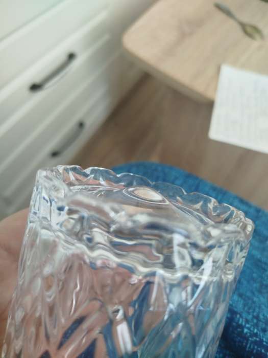 Фотография покупателя товара Стаканы Magistro «Богема. Ромбы», 310 мл, 8.3×7.7×9 см, набор 6 шт., вращающиеся, стекло, прозрачные - Фото 6