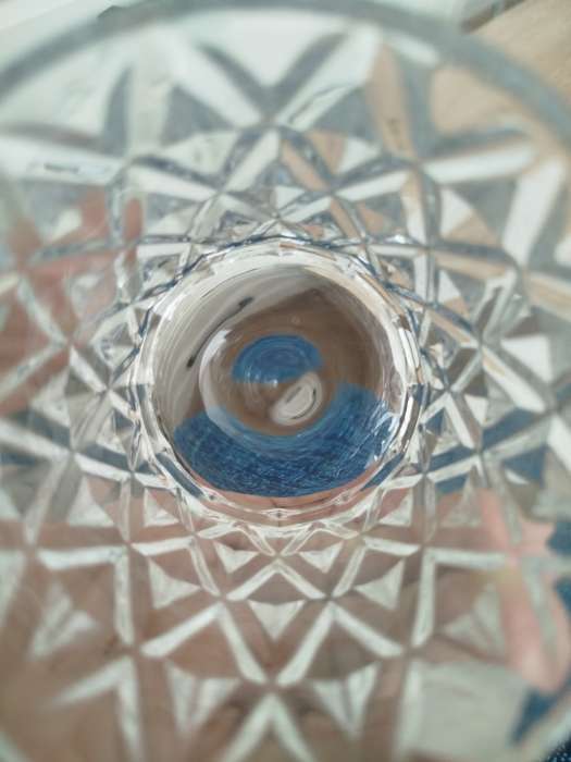 Фотография покупателя товара Стаканы Magistro «Богема. Ромбы», 310 мл, 8.3×7.7×9 см, набор 6 шт., вращающиеся, стекло, прозрачные - Фото 7