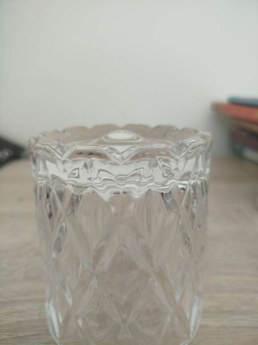 Фотография покупателя товара Стаканы Magistro «Богема. Ромбы», 310 мл, 8.3×7.7×9 см, набор 6 шт., вращающиеся, стекло, прозрачные - Фото 5