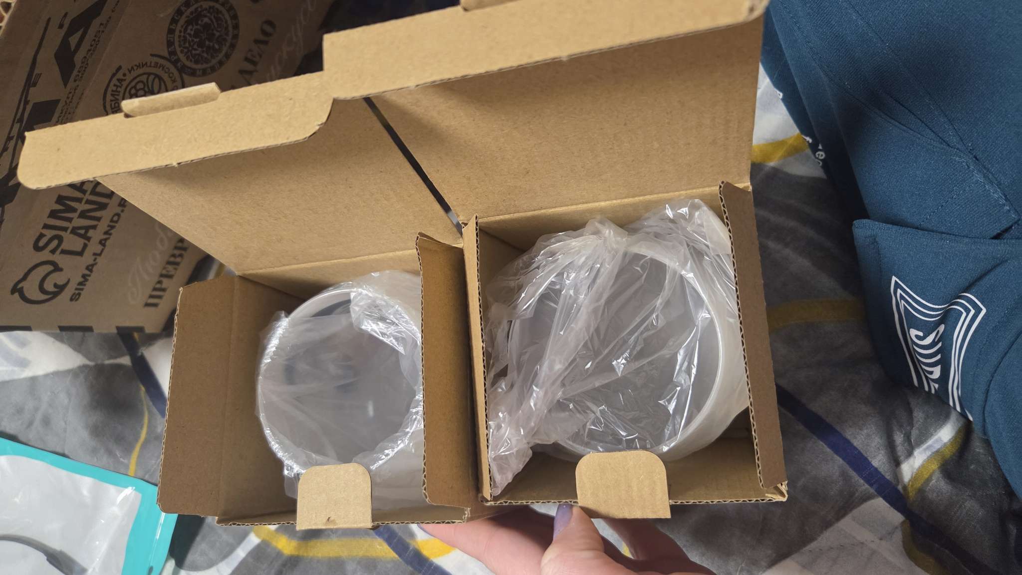 Фотография покупателя товара Стакан стеклянный новогодний «Чудо обязательно случится», 620 мл - Фото 4