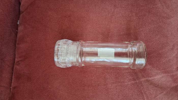 Фотография покупателя товара Мельница для специй, пластиковый механизм, 115 мл (45-80 гр), цвет чёрный - Фото 1