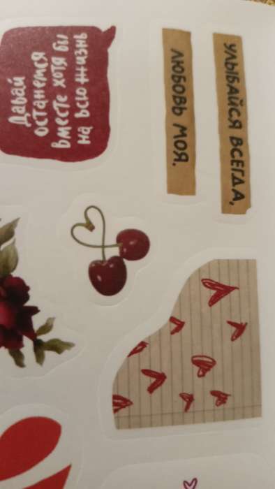 Фотография покупателя товара Стикербук "Любовь - это…", 250 наклеек - Фото 3