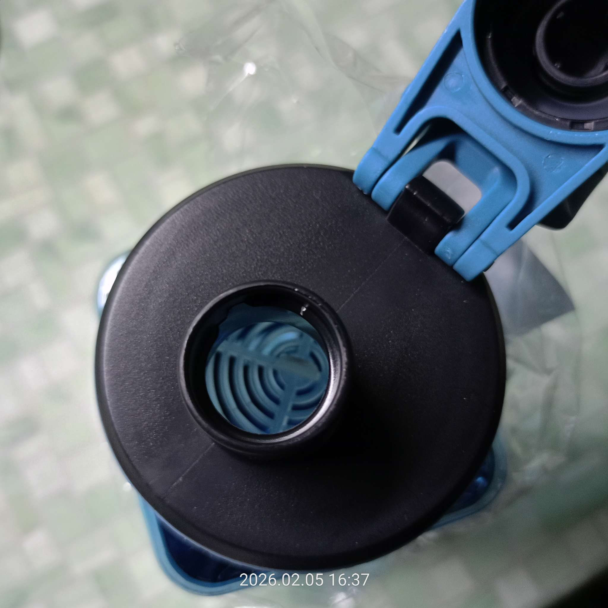 Фотография покупателя товара Спортивная бутылка для воды «Гава», 700 мл, 24×7 см, синяя - Фото 8