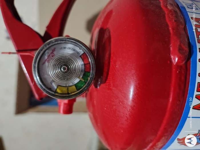 Фотография покупателя товара Огнетушитель порошковый ОП-8(з), ABCE - Фото 3