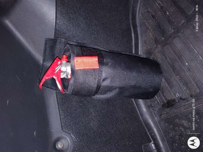 Фотография покупателя товара Огнетушитель порошковый ОП-8(з), ABCE - Фото 4