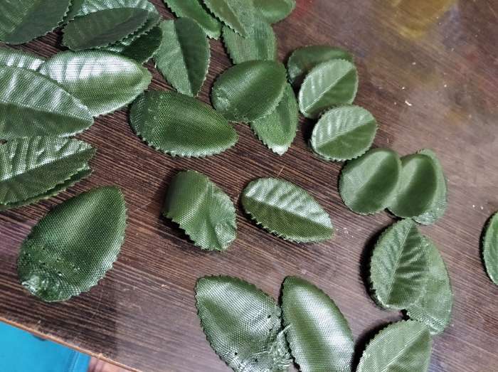 Фотография покупателя товара Декор для творчества "Листочек" набор 100 шт зелёный 4,5 см - Фото 7