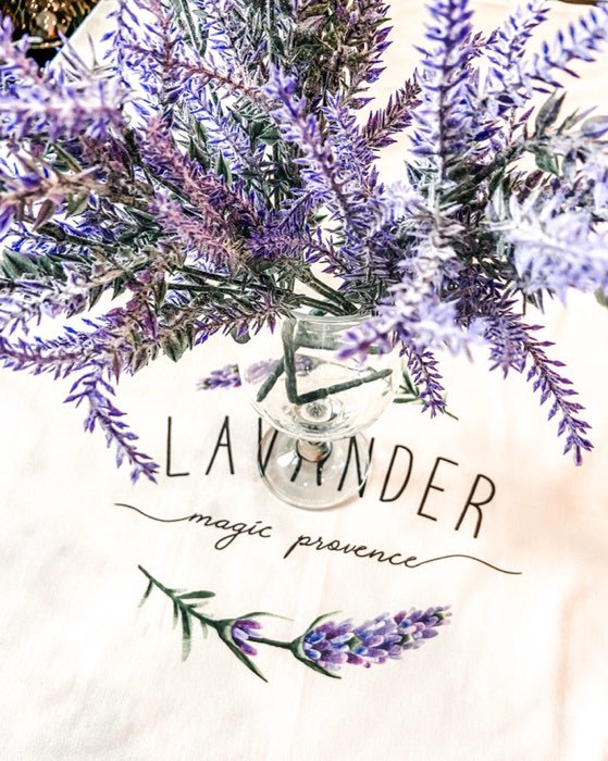 Фотография покупателя товара Дорожка на стол Этель Lavender 40×146 см, 100% хлопок, саржа 190 г/м² - Фото 5
