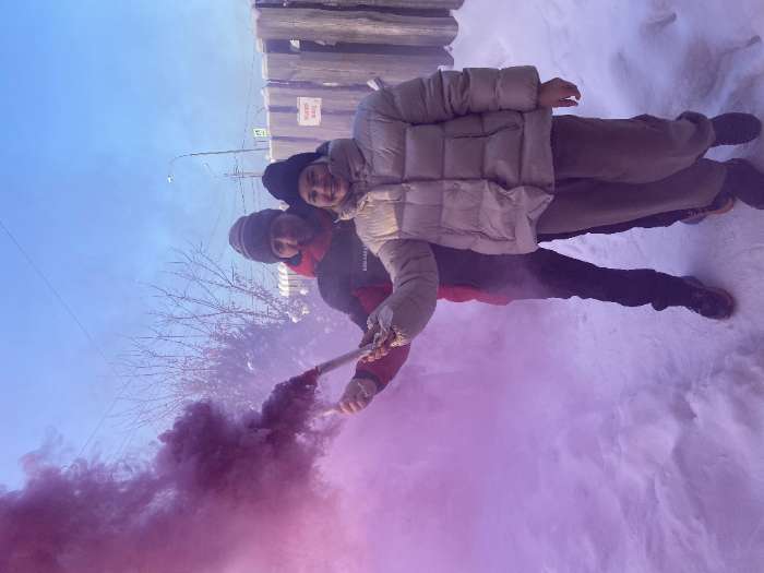 Фотография покупателя товара Цветной дым малиновый, заряд 0.8 дюйм, ОПТИ, средняя интенсивность, 60 сек - Фото 1