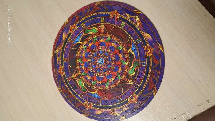 Фотография покупателя товара Пазл фигурный Spectral dragon, размер 16×29 см, 134 детали - Фото 3