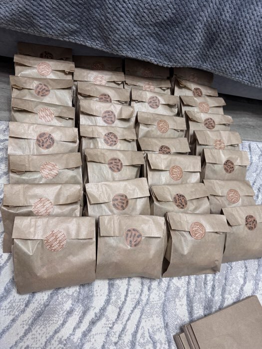 Фотография покупателя товара Пакет бумажный фасовочный, крафт, V - образное дно, 17.5×10×5 см - Фото 2