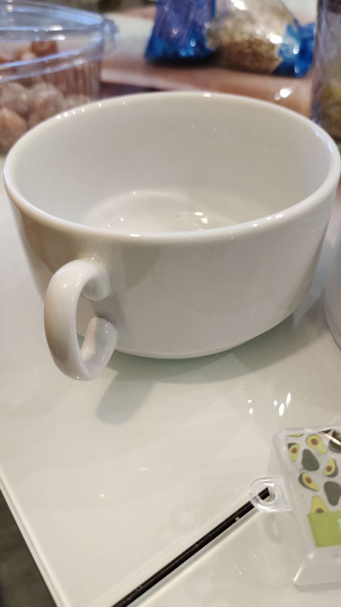 Фотография покупателя товара Бульонница Добрушский завод «Уют», 300 мл, фарфор, белая - Фото 1