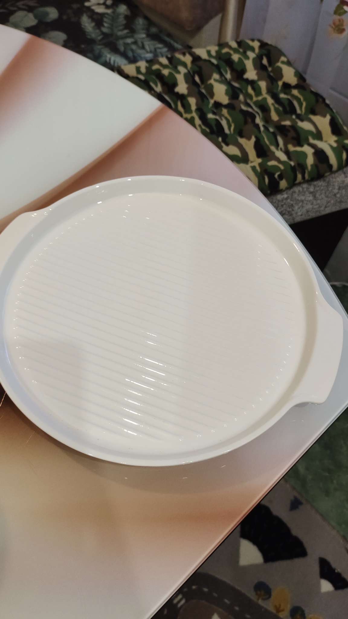 Фотография покупателя товара Блюдо для запекания Magistro «Бланш», d=27 см, круглое, фарфор, белое - Фото 2