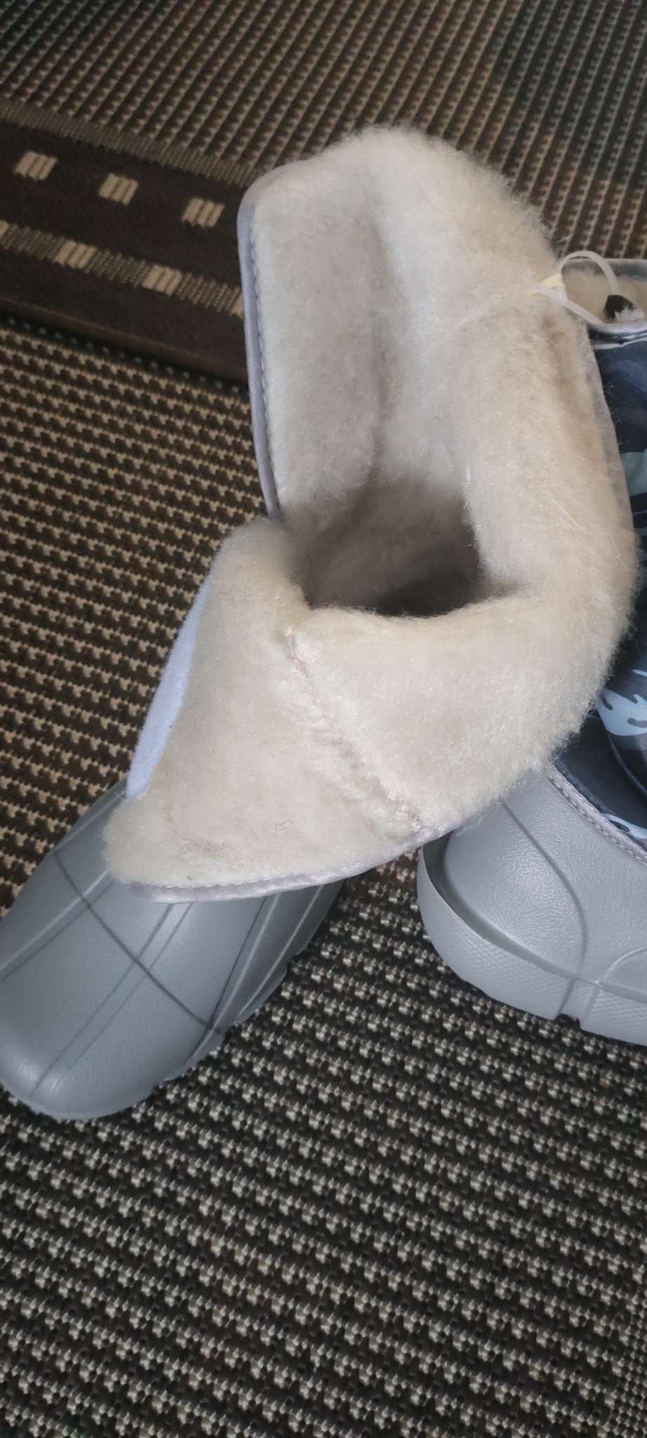 Фотография покупателя товара Сапоги утепленные женские 4×4, размер 38, серые - Фото 1