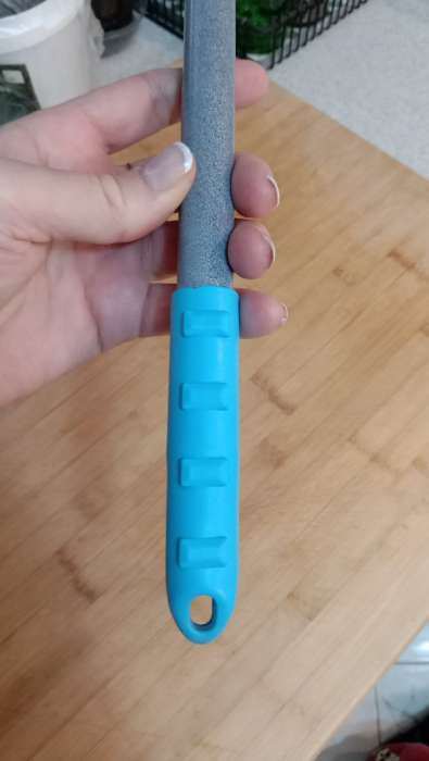 Фотография покупателя товара Мотыжка комбинированная, длина 39 см, 3 зубца, пластиковая ручка, цвет МИКС - Фото 2