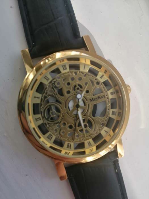 Фотография покупателя товара Часы мужские наручные кварцевые "Осборн", ремешок экокожа - Фото 4