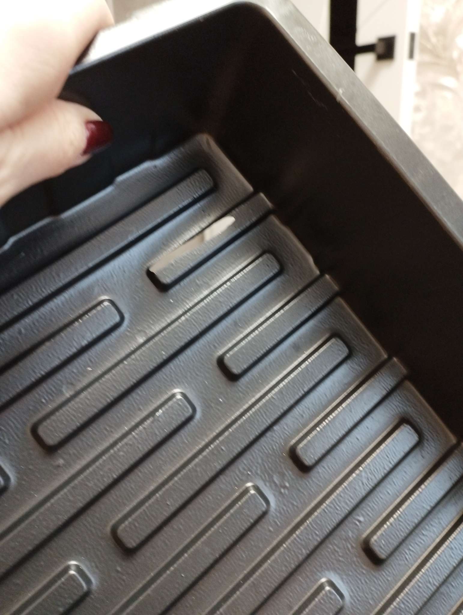 Фотография покупателя товара Поддон для рассады, 55×30×5.6 см, пластик, чёрный, дно МИКС, Greengo - Фото 46