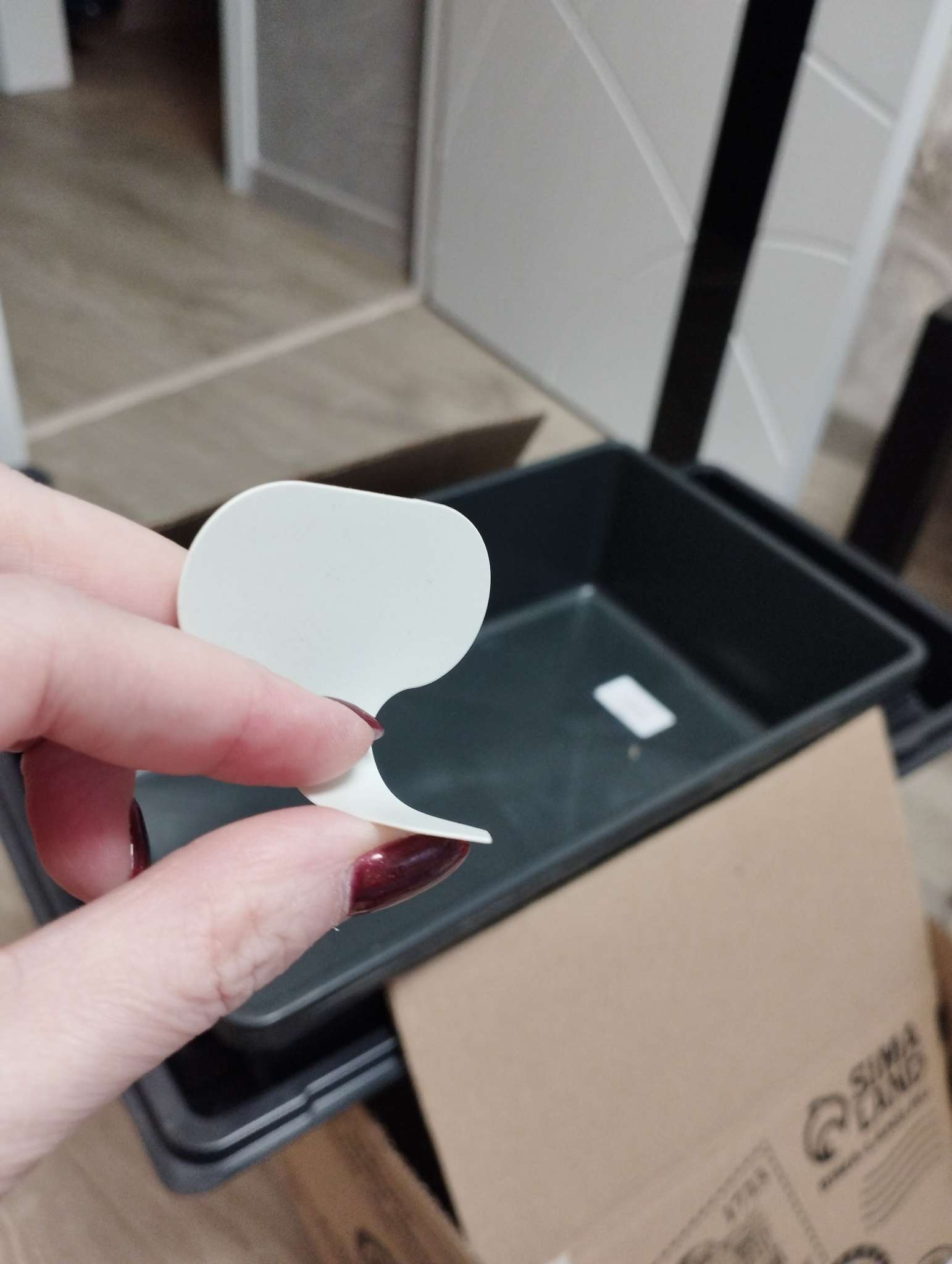 Фотография покупателя товара Таблички садовые, для маркировки растений, 7 см, набор 20 шт., пластик, МИКС, Greengo - Фото 1