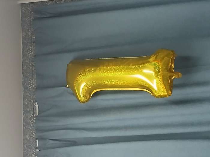 Фотография покупателя товара Воздушный шар фольгированный 40" «Цифра 1» - Фото 1