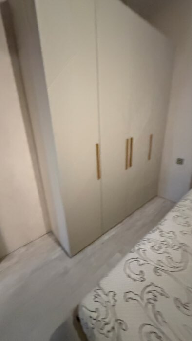 Фотография покупателя товара Шкаф четырехстворчатый «Ирис», 1800×506×2236 мм, цвет браш графит МДФ/дуб крафт - Фото 1