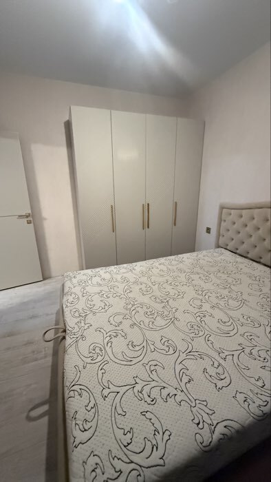 Фотография покупателя товара Шкаф четырехстворчатый «Ирис», 1800×506×2236 мм, цвет браш графит МДФ/дуб крафт - Фото 2