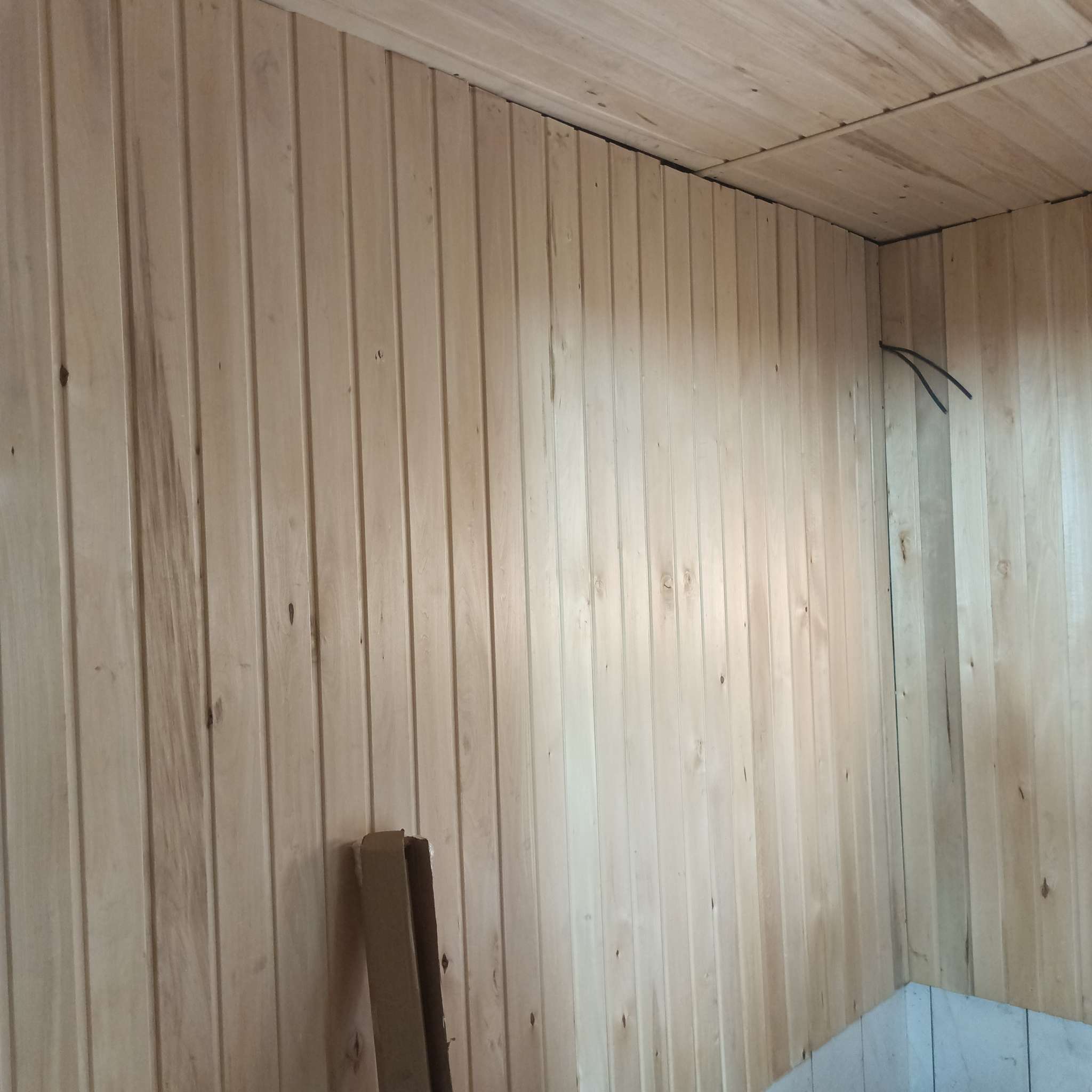 Фотография покупателя товара Вагонка для бани «Добропаровъ», липа, сорт ВС, 2000×88×15 мм, 1.76 м² - Фото 1