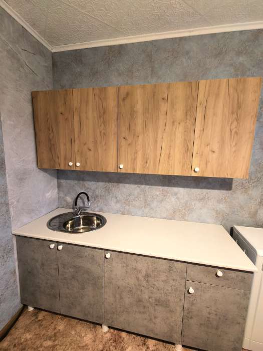 Фотография покупателя товара Кухонный гарнитур прямой «Поинт», 1500 мм, цвет белый фасад/белый корпус - Фото 3