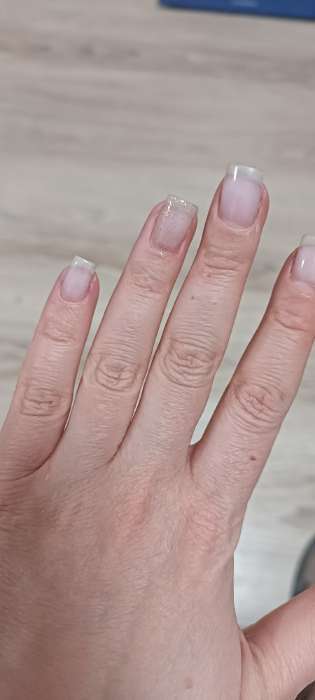 Фотография покупателя товара Лак для ногтей сливочный крем Jeanmishel блестки тон 473, 6 мл - Фото 1