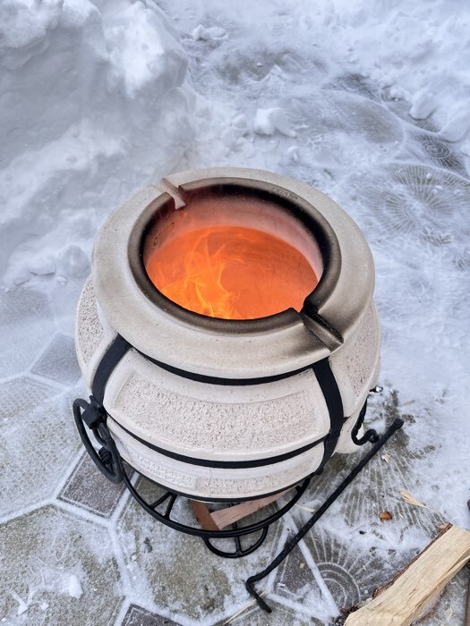 Фотография покупателя товара Тандыр «Сармат Донской», h=67 см, d=42 см, 56 кг, 8 шампуров, кочерга, совок - Фото 3