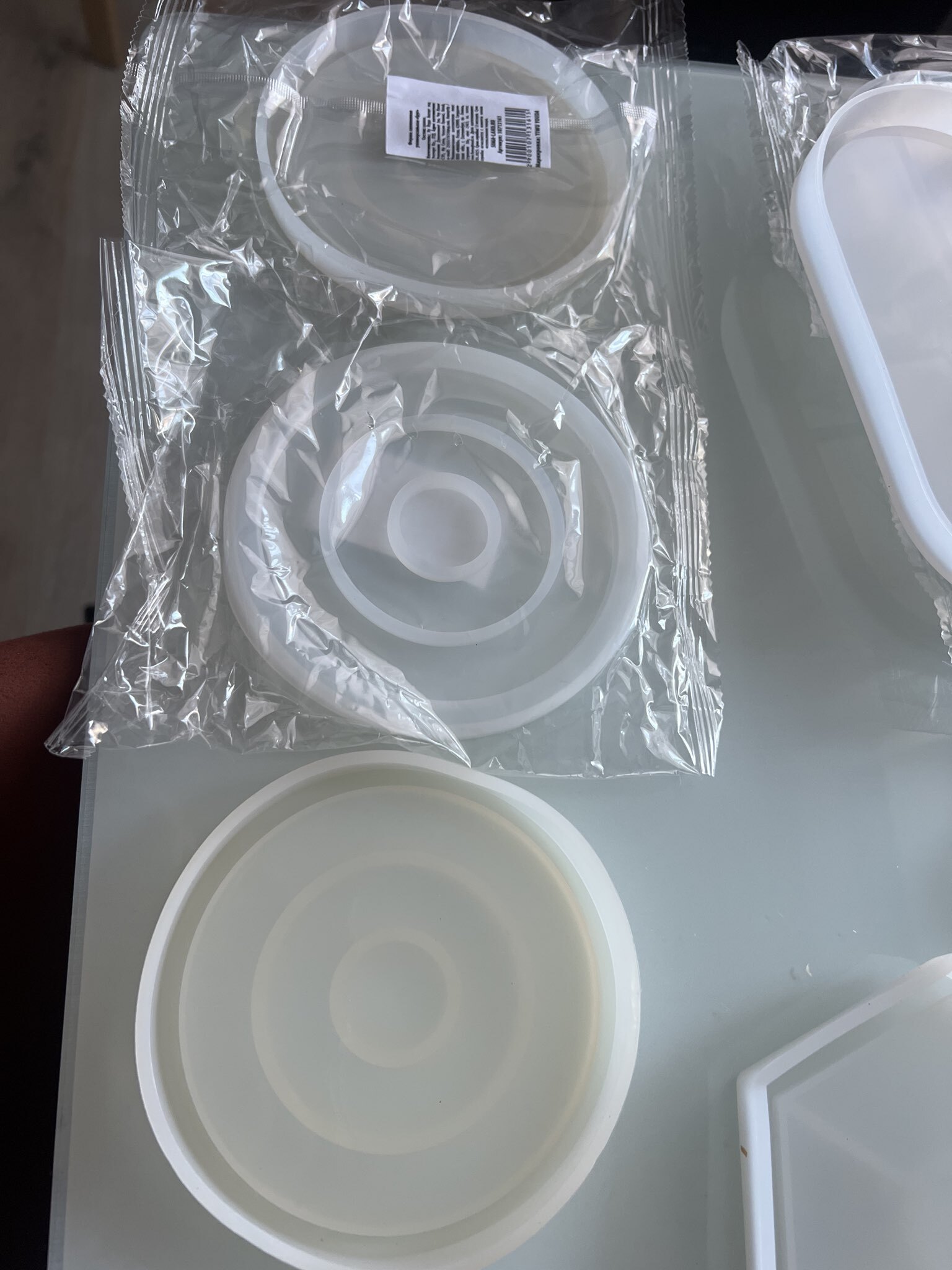 Фотография покупателя товара Молд силиконовый универсальная «Поддон круглый»,11×11 см - Фото 1