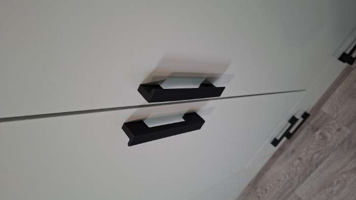 Фотография покупателя товара Шкаф прямой четырёхстворчатый «Квадро», 2 ящика, 1600×487×2200 мм, цвет венге/лоредо - Фото 1