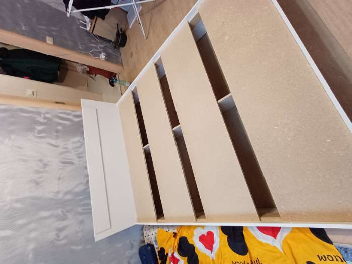 Фотография покупателя товара Кровать двуспальная «ЭКО», 1600×2000 мм, цвет белый - Фото 1