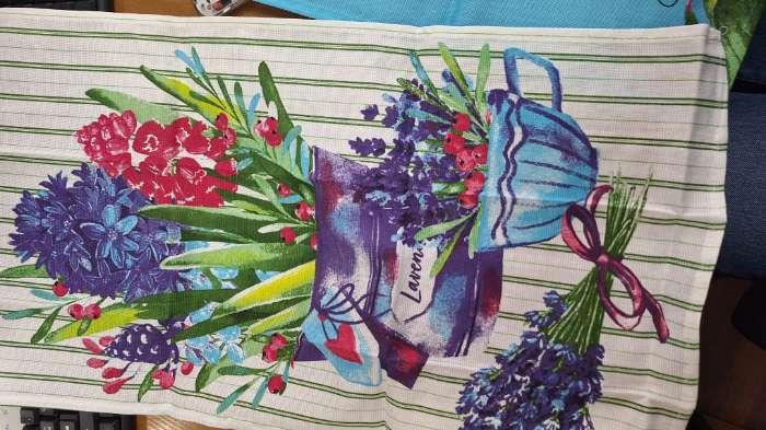 Фотография покупателя товара Набор кухонных полотенец Доляна «Цветочное настроение», 35×60 см-2 шт., 100% хлопок - Фото 12