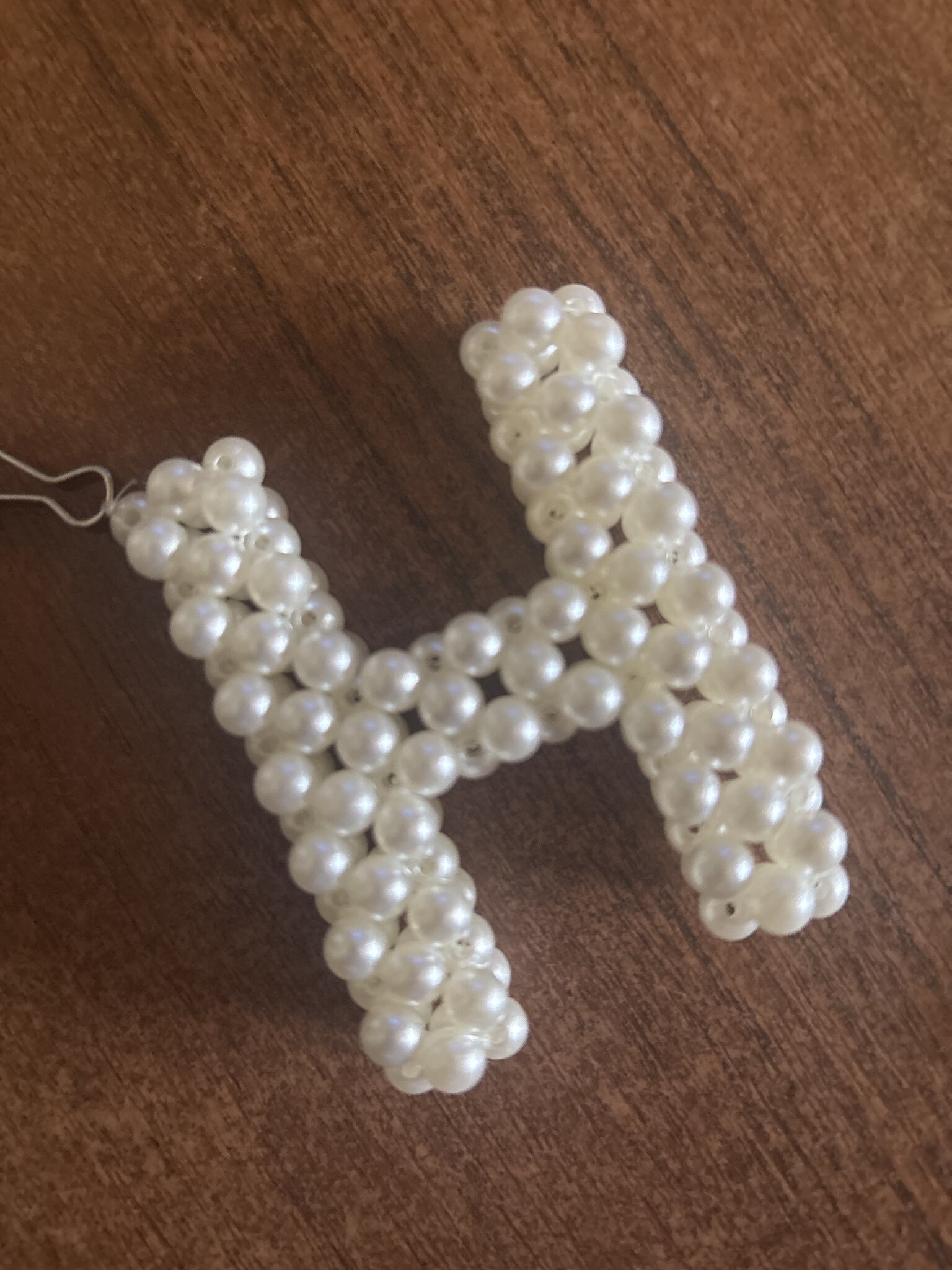 Фотография покупателя товара Бусины для творчества пластик «Жемчуг» (набор 100 шт.) 0.6×0.6 см - Фото 1