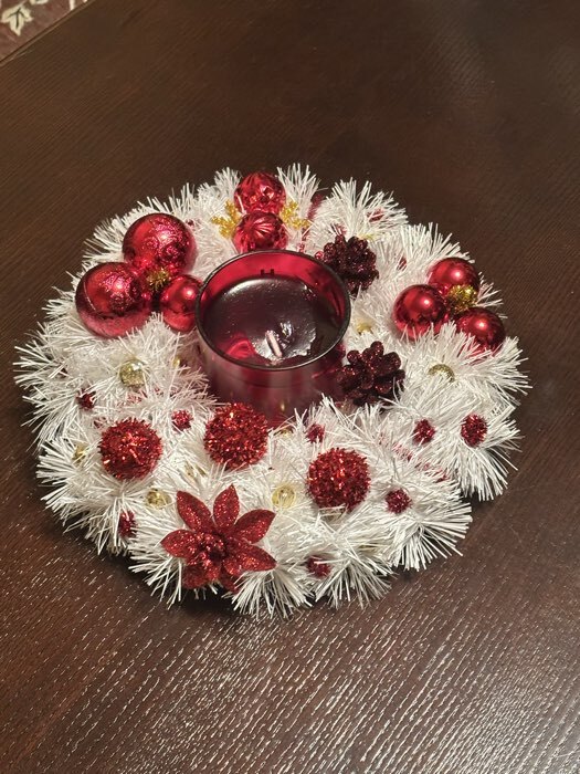 Фотография покупателя товара Ёлочные игрушки «Зима», шары новогодние, набор 6 шт., d=4 см, серебристый - Фото 3