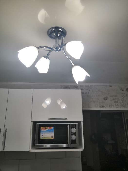 Фотография покупателя товара Плафон синий Е27 - Фото 2