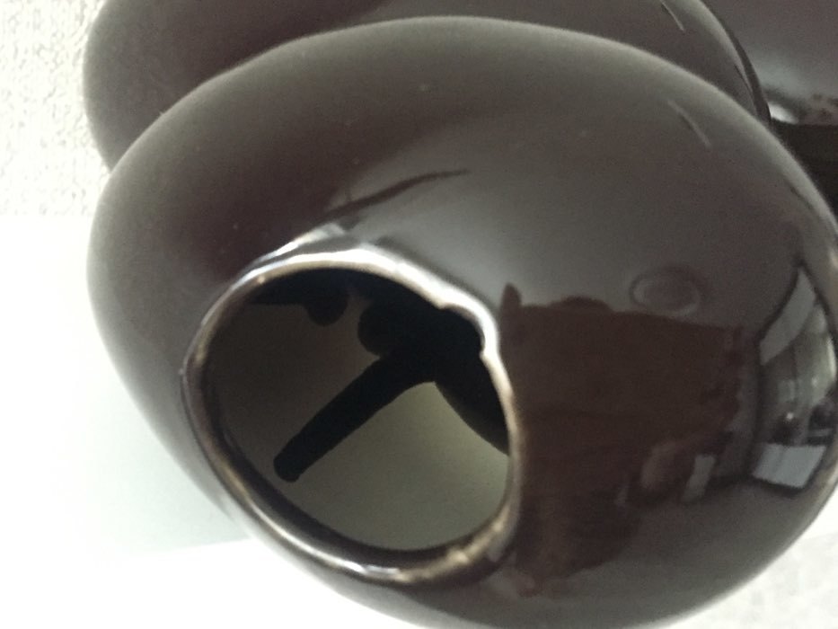 Фотография покупателя товара Ваза керамическая "Сбалансированные камни", настольная, серый цвет, 20.5 см - Фото 13